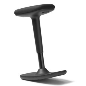 Auf einen Blick Trendoffice to-swift (SW 9299) Stehsitz Pendelhocker  Modellfarbe schwarz Stufenlose Sitzhöhenverstellung von ca. 50-75 cm (beidseitig bedienbar) Ergonomisch gepolsterter Sitz