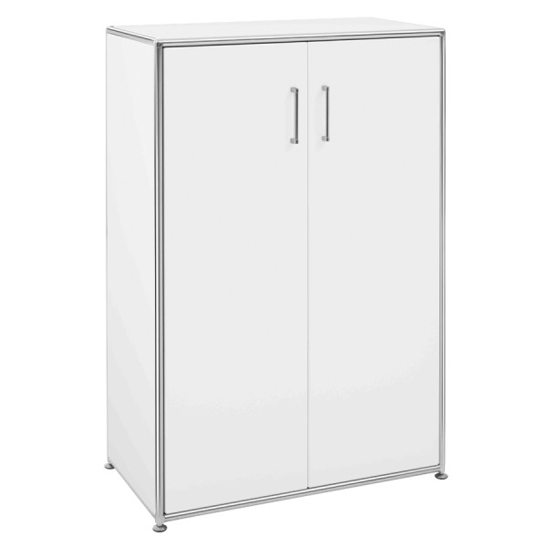 AUF EINEN BLICK BOSSE SOLUTIONS Highboard mit Flügeltüren Highboard mit Flügeltüren und zwei dahinterliegenden Fachboden Abmessungen: Höhe 119