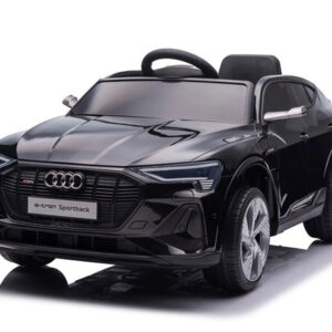 TPFLiving Elektro-Kinderauto Audi e-tron - schwarz