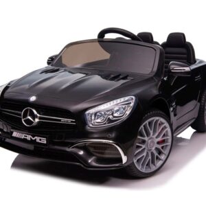 TPFLiving Elektro-Kinderauto Mercedes SL 65 AMG - schwarz