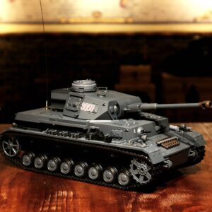 TPFLiving RC-Panzer Kampfwagen IV Ausf.F-2 V7.0 Pro mit Schussfunktion - Sound und Rauch - Maßstab: 1:16