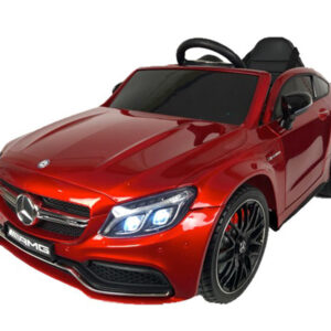 TPFLiving Elektro-Kinderauto Mercedes C 63 AMG - rot