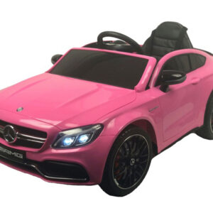 TPFLiving Elektro-Kinderauto Mercedes C 63 AMG - pink