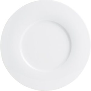 KAHLA Diner Platzteller 31cm Weiß Dîner verkörpert pure Eleganz und zarte Raffinesse und sorgt für eine harmonische Balance zwischen Ästhetik und praktischer Anwendbarkeit. Die weich fließenden Konturen erleichtern das Platzieren und Stapeln dieser Kollektion