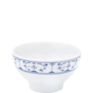 KAHLA Blau Saks Bowl 14cm Blau Saks Kobaltblau auf eleganten Weißartikeln – der Klassiker für jeden Tisch. Mit dem stilisierten Blumendekor ist Blau Saks ein Porzellanklassiker