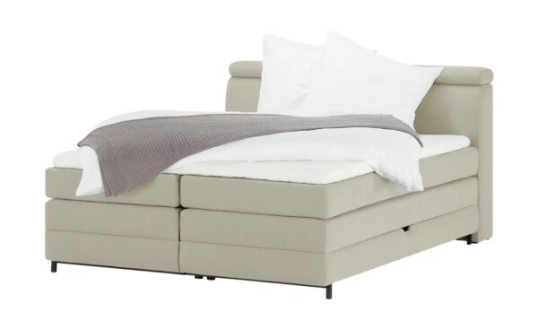 switch Boxspringbett  Kay ¦ beige ¦ Maße (cm): B: 143 H: 108 Betten > Einzelbetten - Höffner