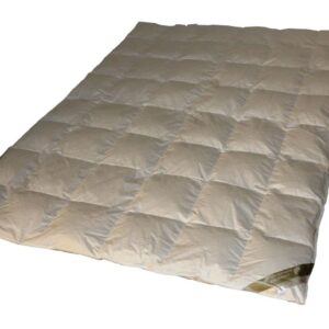 White Sibiria Schneegänseflaum leichte Daunendecke Daunenbett 6x8 155x220 cm EAN:0785983363709