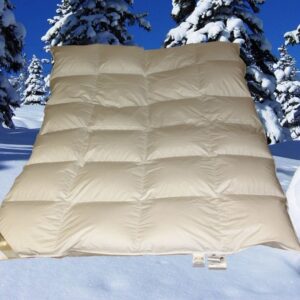 Premium 6cm Winter Hochsteg Daunendecke Daunenbett 4x6 155x200 cm 100% Daunen EAN:0791732641516