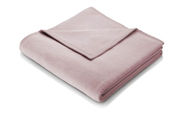 Biederlack Wohndecke Kuscheldecke 150x200 Lotus rosa uni 728920 EAN:4000141728920