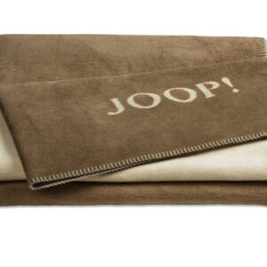 Joop! Wohndecke Kuscheldecke 150x200 cm Doubleface uni cashew-macchiato braun... EAN:4000141739384