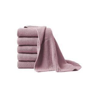 Hahn Primera Strickdecke Kuscheldecke Perlmuster 130x170 cm mauve rose 545001... EAN:4002895129855