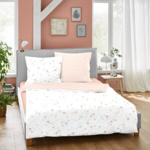 Dormisette Cotton Renforce Bettwäsche 135x200 Schirmflieger Streifen Wende 28... EAN:4005122591180