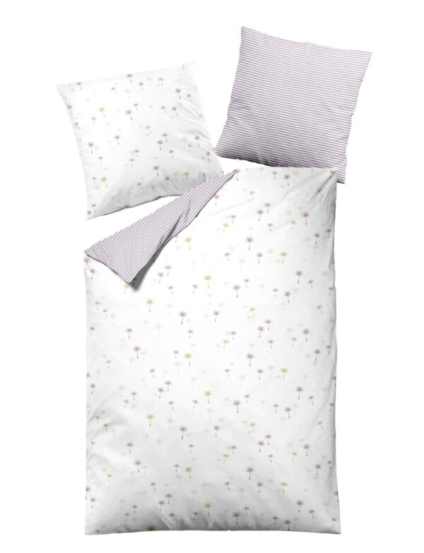 Dormisette Cotton Renforce Bettwäsche 155x220 Schirmflieger Wende flieder 286... EAN:4005122591210