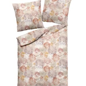 Dormisette Edel Biber Bettwäsche 155x220 Mandala Orient beige rost 2936-20 EAN:4005122649744