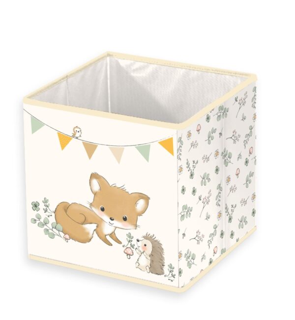 Herding Aufbewahrungsbox Storage-Box für Baby Kind Waldfreunde 30x30x30 cm EAN:4006891976772