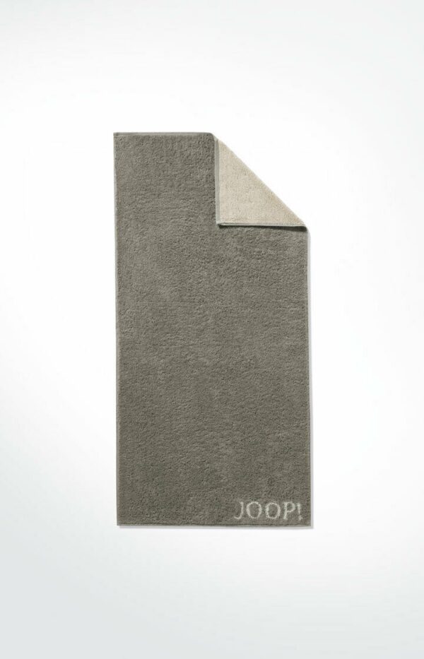 Joop! Duschtuch Badetuch 80x150 Classic doubleface 1600-70 graphit sand EAN:4011638919455