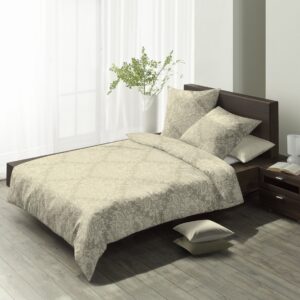 Fleuresse Lech Edelflanell Bettwäsche 155x220 Ornamente beige-sand 603739-7 EAN:4043202508840