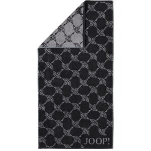 Joop! Handtuch Handtücher 50x100 Classic Cornflower 1611-90 schwarz grau EAN:4056735114686