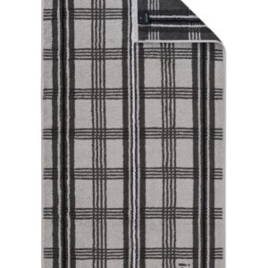 Joop! Duschtuch Badetuch 80x150 cm Checks platin 1685-77 EAN:4056735139191