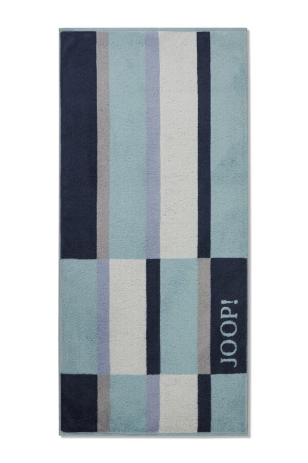 Joop! Handtuch Handtücher 50x100 Shades Checked 1688-11 aqua blau EAN:4056735144195