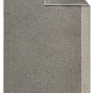 Joop! Handtuch Handtücher 50x100 Tone doubleface 1689-77 platin grau EAN:4056735150462