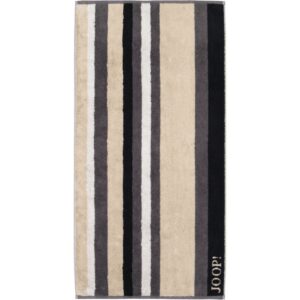 Joop! Duschtuch Badetuch 80x150 Vibe Stripes stein Streifen braun 1698-37 EAN:4056735164087