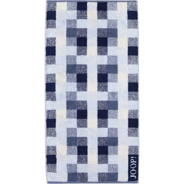 Joop! Duschtuch Badetuch 80x150 Vibe Checked ozean Karo blau 1699-11 EAN:4056735164162