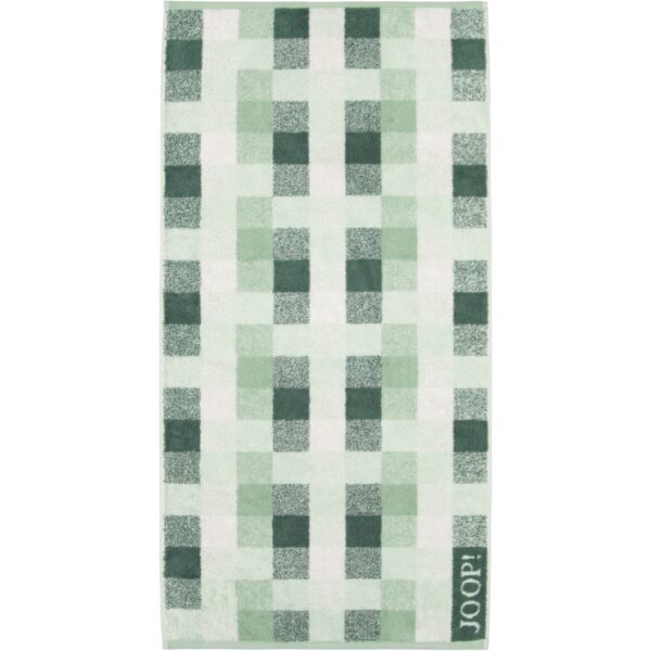 Joop! Duschtuch Badetuch 80x150 Vibe Checked salbei Karo grün 1699-44 EAN:4056735164193