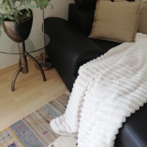 Webpelzdecke Felldecke Kuscheldecke Plaid 150x200 Midas creme 40144 EAN:4260611651305