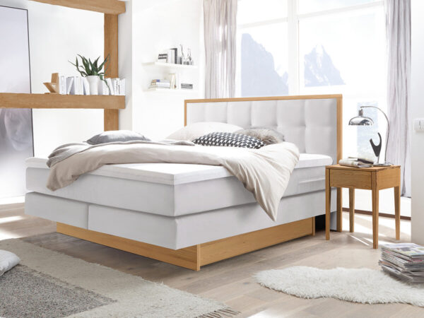 Hasena Boxspringbett Ottawa Pronto Eiche bianco