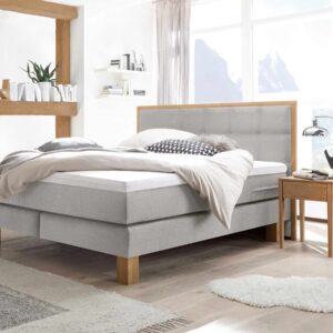 Hasena Boxspringbett Cottage Pronto Eiche bianco