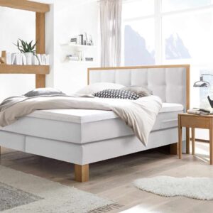 Hasena Boxspringbett Cottage Pronto Eiche bianco