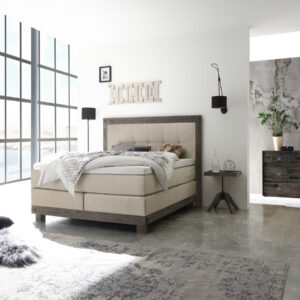 Hasena Boxspringbett Chicago Pronto Akazie Vintage grey