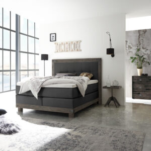 Hasena Boxspringbett Chicago Pronto Akazie Vintage grey