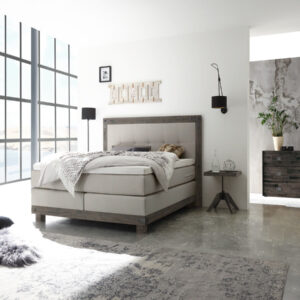 Hasena Boxspringbett Chicago Pronto Akazie Vintage grey