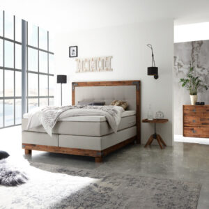 Hasena Boxspringbett Chicago Pronto Akazie Vintage brown