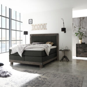 Hasena Boxspringbett Chicago Pronto Akazie Vintage grey