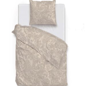 Zo! Home Cotton Bettwäsche 135x200 Paisley di Lino Sandy beige natur meliert EAN:8718518383998