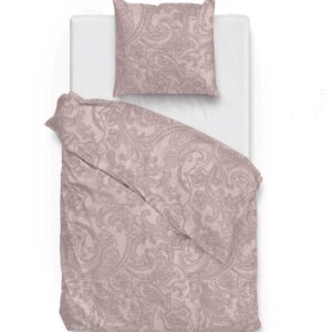 Zo! Home Cotton Bettwäsche 155x220 Paisley di Lino Shell nude rosa EAN:8718518384148