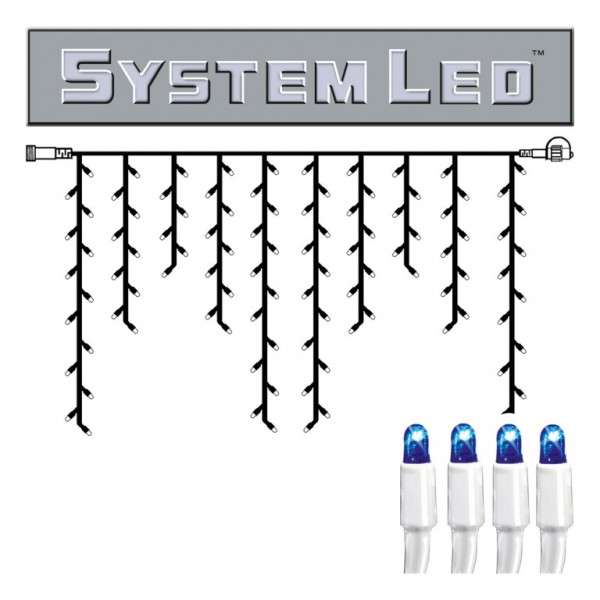 System LED White | Lichtvorhang | koppelbar | exkl. Trafo | 2