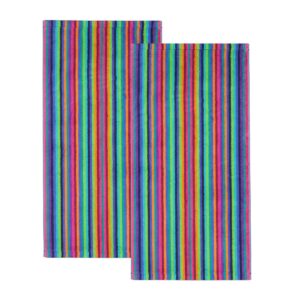 2 Stück Cawö Life Style Handtücher 7048-84 Streifen multicolor 50x100 EAN:0093988221369