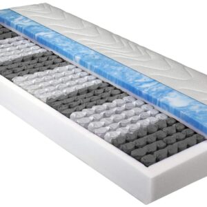 Taschenfederkernmatratze Pro Gel Perfect 100 x 200 cm H3 - 22 cm hoch 7 Zonen EAN:4019793453135