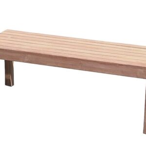 Gartenbank ohne Lehne 3-Sitzer 150 cm in Premium Teak EAN:4039214012628