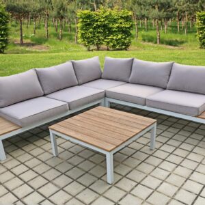 Moderne Garten Garnitur Lounge Set VALENTINA