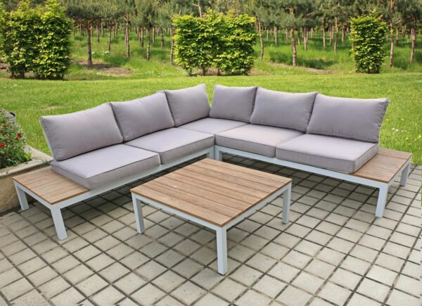 Moderne Garten Garnitur Lounge Set VALENTINA