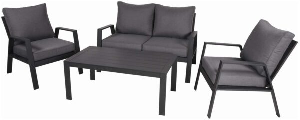 Alu Garten Lounge Sitzgruppe VICTORIA  4-tlg von Garden Pleasure EAN:4041908113597