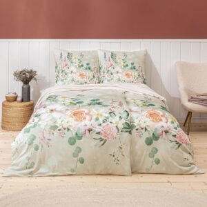 Estella Interlock Jersey Bettwäsche Marlene 6291-530 Blumen 135x200 EAN:4053912474403