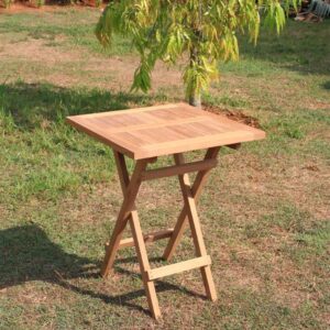 Klapptisch Gartentisch 60 x 60 cm in Premium Teak EAN:4250983114126