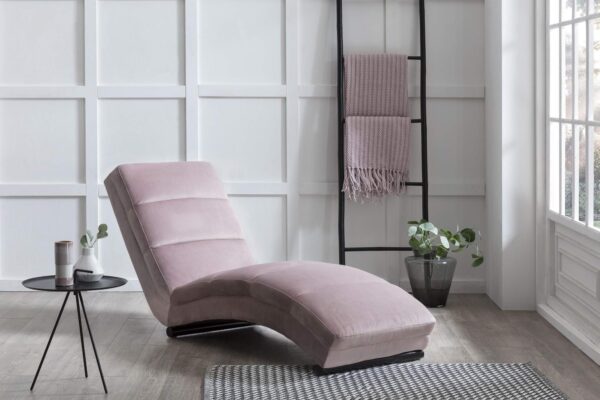 SalesFever Chaiselongue rose Samt EAN:4251744801309