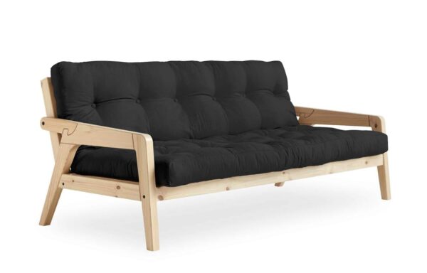 Sofabett Schlafsofa GRAB Gestell Kiefer mit klappbarer Rückenlehne EAN:5713655109114